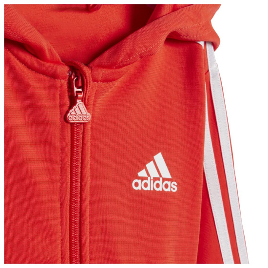Adidas Βρεφικές φόρμες σετ Essentials Shiny Hooded Tracksuit